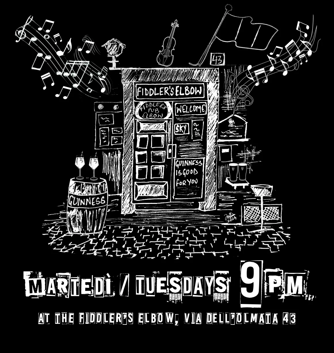The Session @ Fiddler's Poster